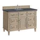 James Martin Lorelai 48" Single Bathroom Vanity, Whitewashed Oak