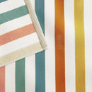 Oversized Striped Border Cabana Beach Towel - Santa Cruz by Great Bay Home