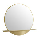 James Martin Platform 24" Mirror, Radiant Gold