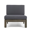Oana 4-Piece Sofa Set with Coffee Table, Dark