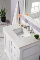 James Martin De Soto 36" Single Bathroom Vanity, Bright White