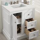 James Martin De Soto 30" Single Bathroom Vanity, Bright White