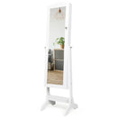 Mirrored Lockable Jewelry Cabinet Armoire Organizer Storage Box by LJGDeals