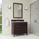 James Martin Brittany 36" Single Bathroom Vanity, Burnished Mahogany