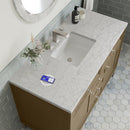 James Martin Chicago 48" Single Bathroom Vanity, Walnut Whisper