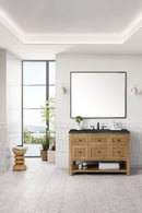 James Martin Breckenridge 48" Single Bathroom Vanity, Light Natural Oak