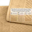 Cotton Diamond Waffle Weave Bath Towel Set - Grayson Collection by Great Bay Home