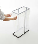 Lidded Garbage Bag Holder - Steel by Yamazaki Home