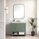 James Martin Breckenridge 36" Single Bathroom Vanity, Smokey Celadon