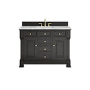 James Martin Brookfield 48" Single Bathroom Vanity, Black Onyx
