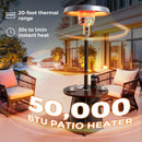 Pyra Mesa Patio Heater 50,000 BTU