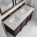 James Martin Brittany 60" Double Bathroom Vanity, Burnished Mahogany