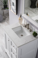 James Martin De Soto 30" Single Bathroom Vanity, Bright White