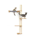 The Crow's Nest - A Wall Cat Scratcher with Hammock