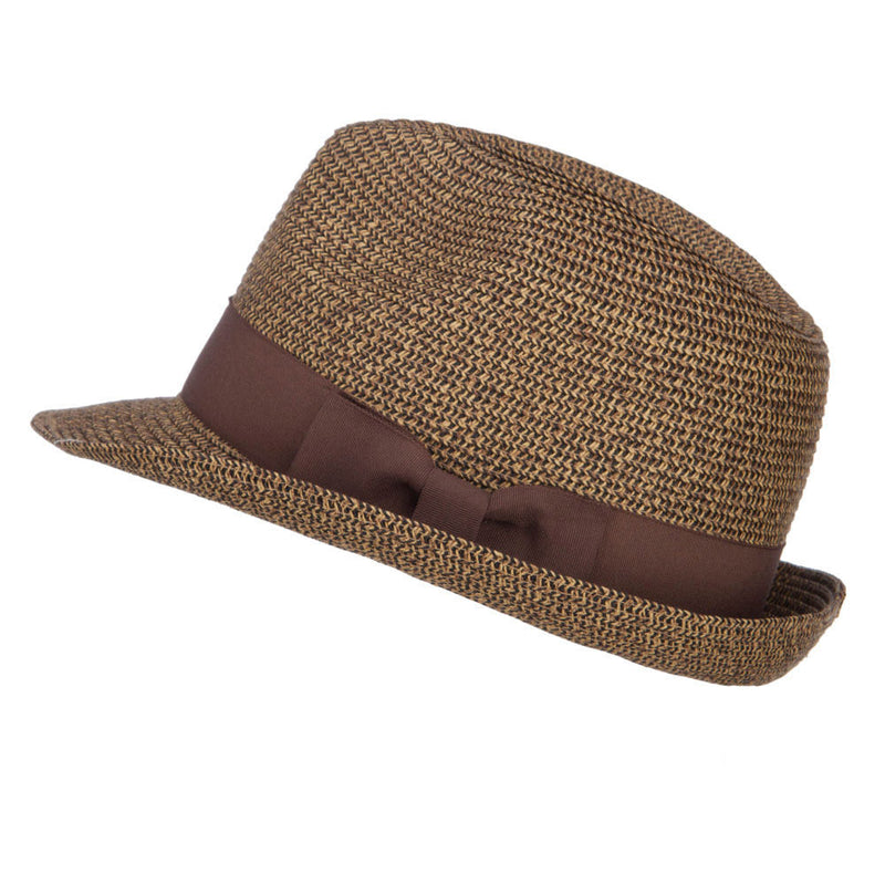Men's Paper Braid Band Fedora