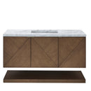 James Martin Marcello 48" Floating Single Bathroom Vanity, Chestnut