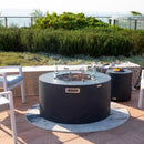 Elementi Pacaya Fire Table With Propane Tank Drawer OFG311