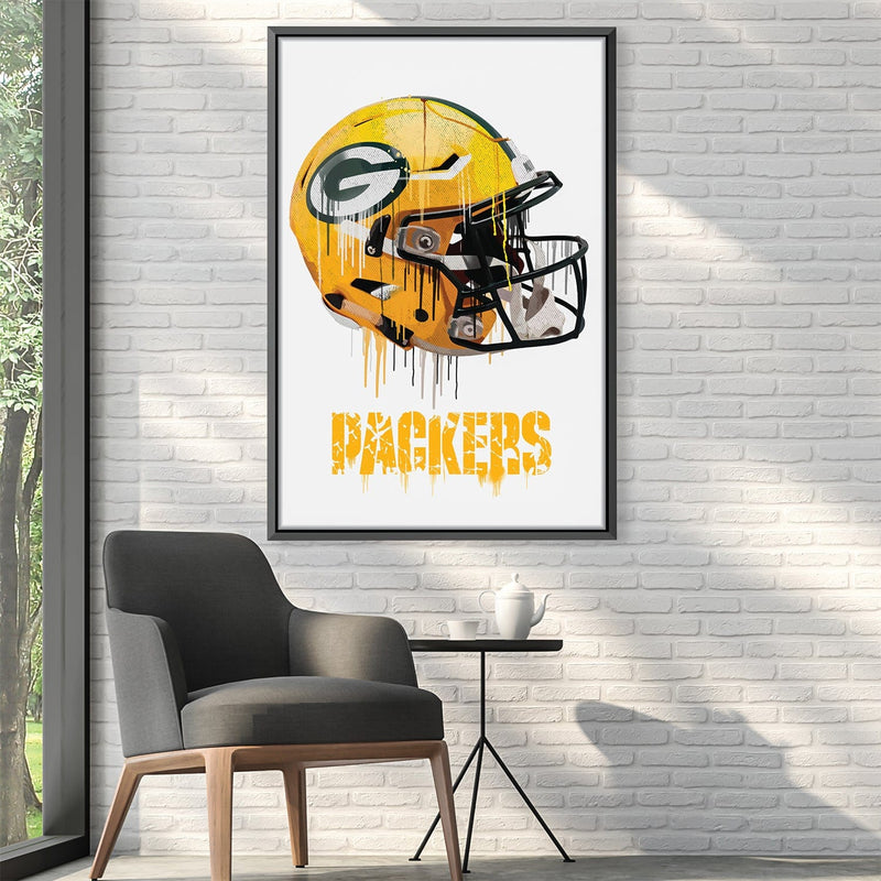 Packers Football Canvas