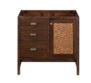 James Martin Addison 36" Single Bathroom Vanity, Mid-Century Acacia
