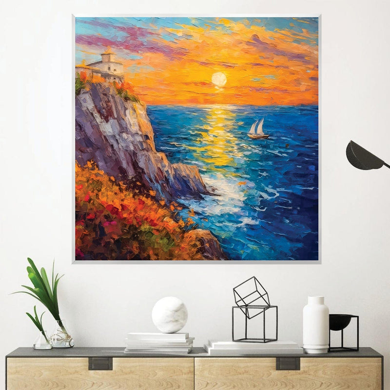 Paint by the Sea Canvas