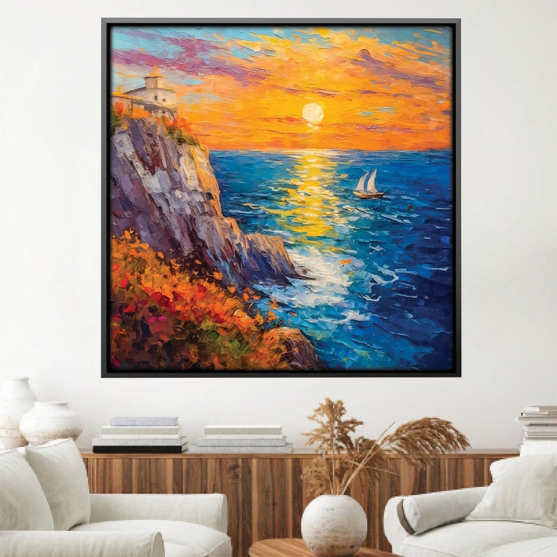 Paint by the Sea Canvas