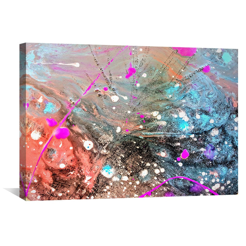 Paint Splatter Canvas