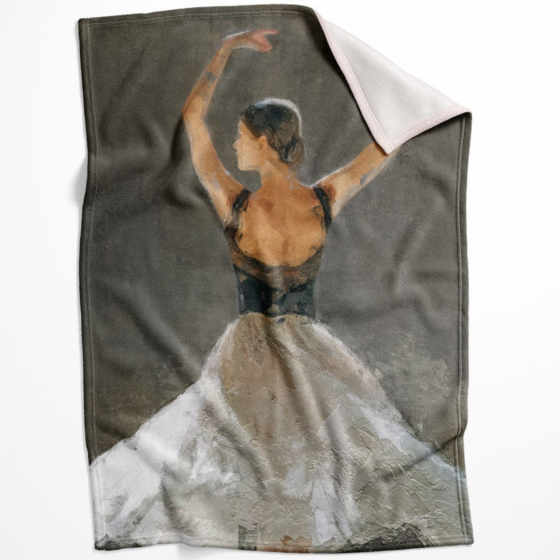 Painted Ballerina Blanket