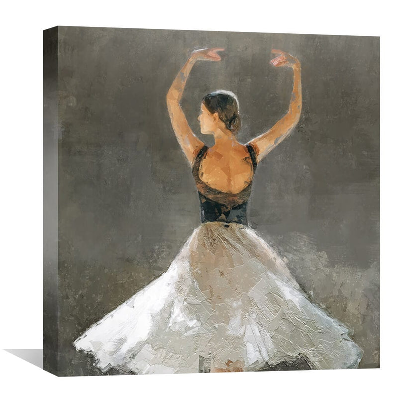 Painted Ballerina Canvas