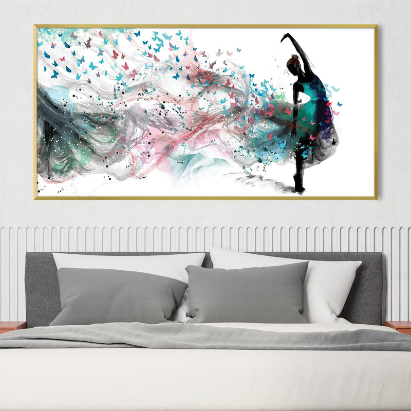 Painted by the Dancer Canvas