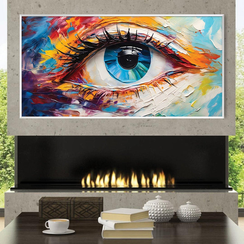 Painted Eye Canvas