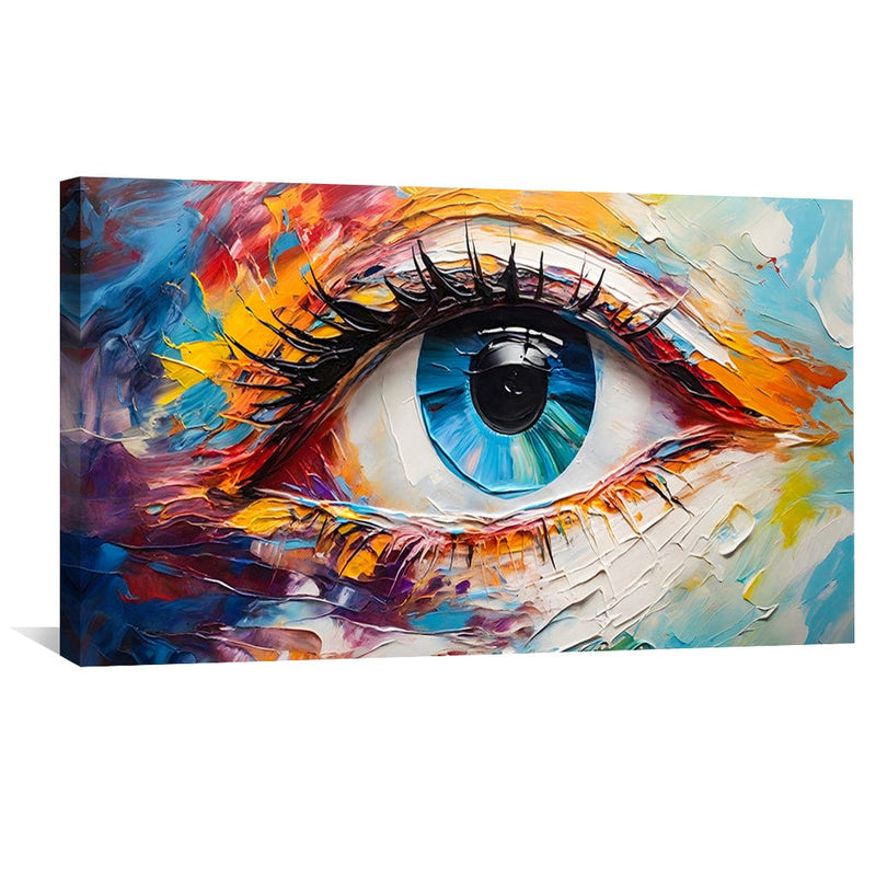 Painted Eye Canvas