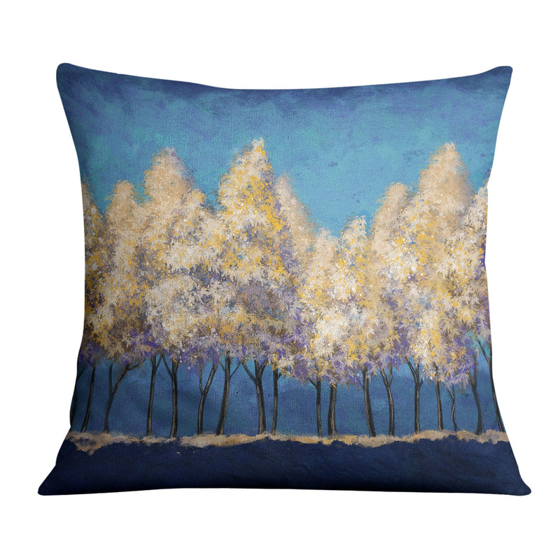 Painted Forest Cushion