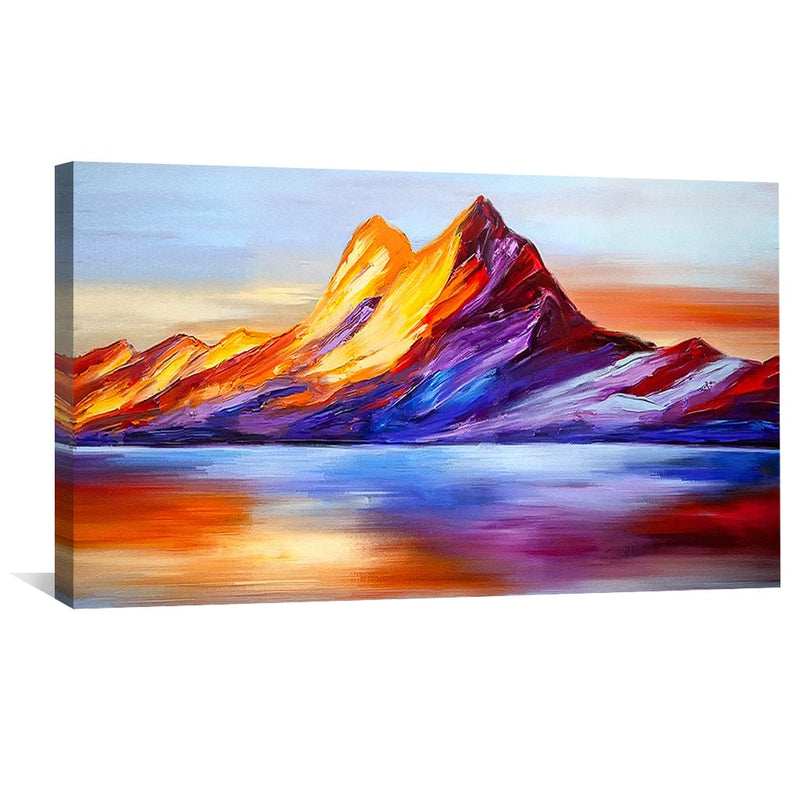 Painted Peaks Canvas