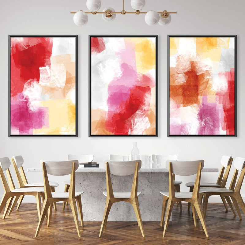 Painted Shades of Color Canvas