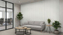 MSI White Acoustic Slat Wall Panel