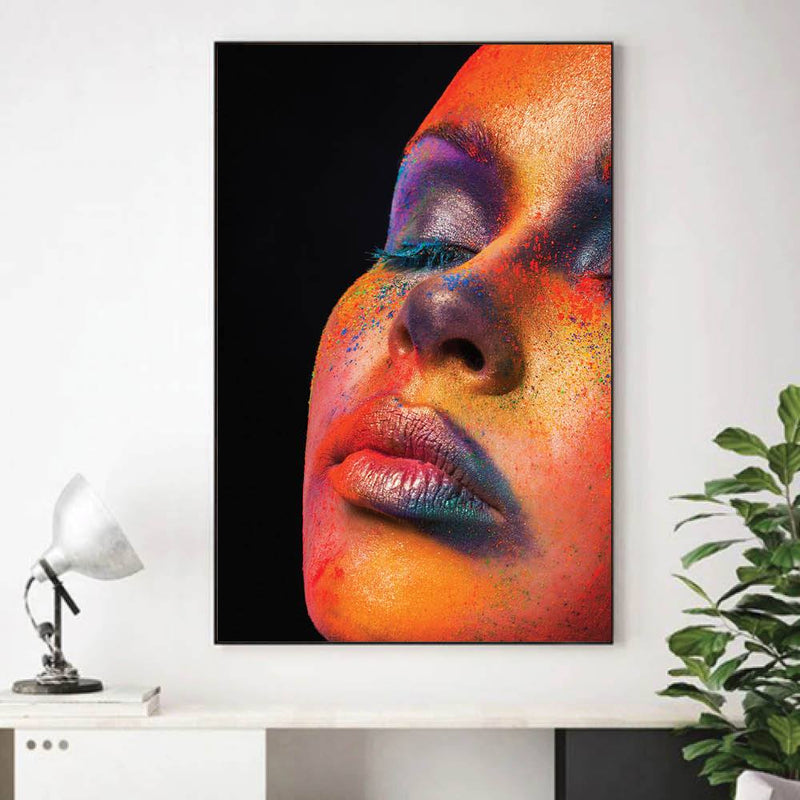 Painted Woman Canvas