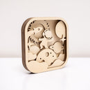 3D DIY Wood Painting Kit for Kids – Space