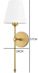 GobekUsa Contemporary LED Wall Lamp Bathroom Mirror Bedroom Decor Sconce