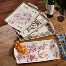 GobekUsa Ice Crack Tray: Moroccan Food Plate, Middle East Holder Tray for Home Kitchen