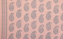 Ready to Ship, 22x22, Kashmir Paisley Pillow Cover in Pink and Blue, Peter Dunham Designer Fabrics