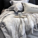 GobekUsa Egyptian Cotton Bedding Sets: Queen King Ru Sizes - Luxe Bed Linens