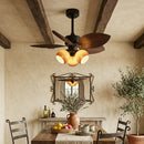 Palm Leaf Tropiluxe Ceiling Fan Light
