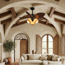 Palm Leaf Tropiluxe Ceiling Fan Light