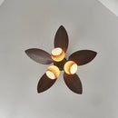 Palm Leaf Tropiluxe Ceiling Fan Light