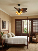 Palm Leaf Tropiluxe Ceiling Fan Light
