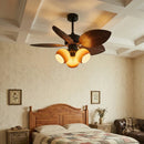 Palm Leaf Tropiluxe Ceiling Fan Light