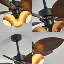 Palm Leaf Tropiluxe Ceiling Fan Light