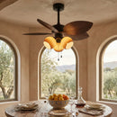 Palm Leaf Tropiluxe Ceiling Fan Light
