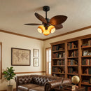 Palm Leaf Tropiluxe Ceiling Fan Light