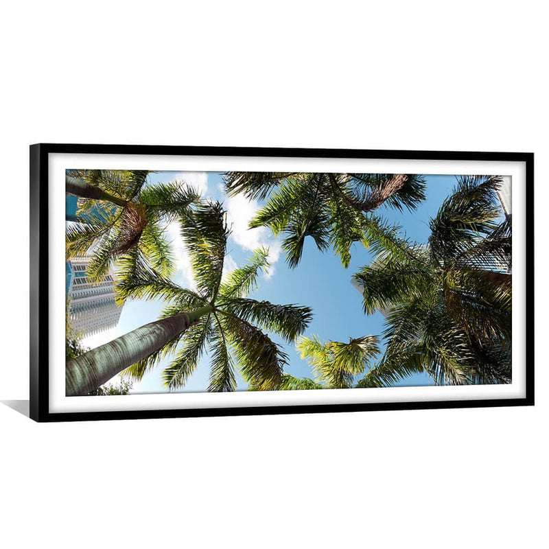 Palm Skies Print